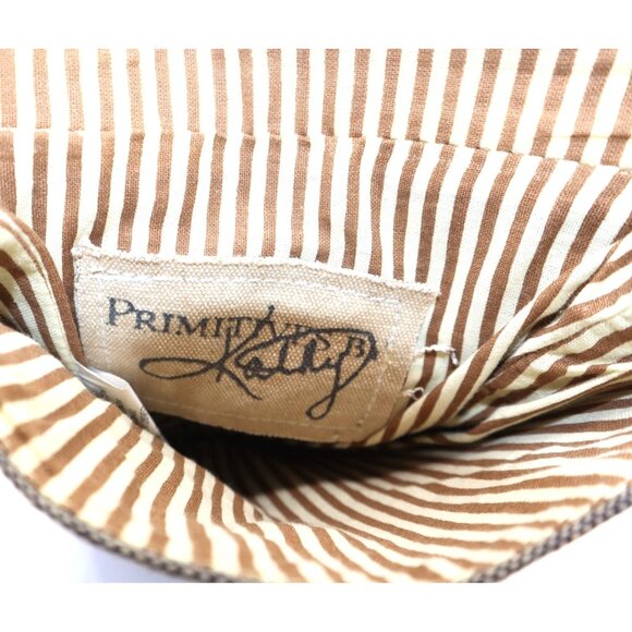 Primitive By Kathy Canvas & Faux Leather Crossbody Bag With Map & Adventure Desi - Picture 4 of 7